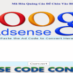 Google adsense converter – Công Cụ chuyển đổi mã Code quảng cáo